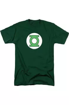 Футболка с коротким рукавом и логотипом DC Comics Green Lantern для взрослых Gildan