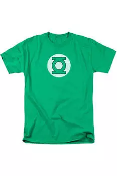 Футболка с коротким рукавом и логотипом DC Comics Green Lantern для взрослых Gildan