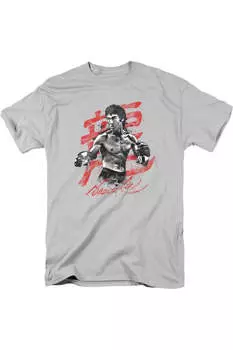 Футболка с коротким рукавом и принтом чернил Брюса Ли Gildan