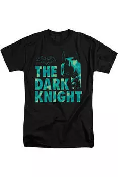 Футболка с коротким рукавом и рисунком Бэтмена для взрослых Gildan, черный