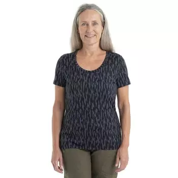 Футболка с коротким рукавом Icebreaker 150 Tech Lite II Glaci Cam Merino, серый