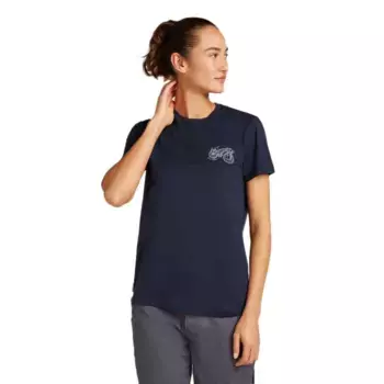 Футболка с коротким рукавом Icebreaker Merino 150 Tech Lite Adventure Ride, синий