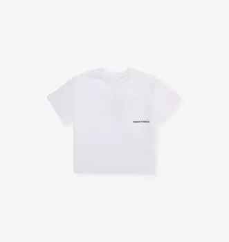 Футболка с коротким рукавом из эластичной ткани от дизайнерского отдела 1-8 лет The Couture Club, белый