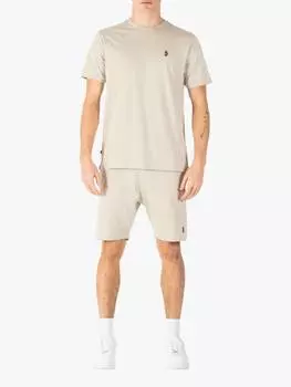 Футболка с коротким рукавом из хлопка обычного покроя traff LUKE 1977, цвет Stone