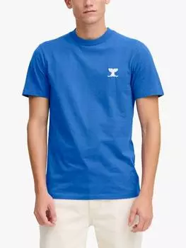 Футболка с коротким рукавом из хлопка silas обычного покроя Casual Friday, цвет Nautical Blue