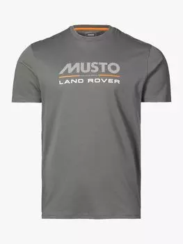 футболка с коротким рукавом из коллаборации с Land Rover Musto, темно-серый