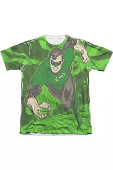 Футболка с коротким рукавом из полиэстера/хлопка DC Comics Radiant Power для взрослых Gildan, белый