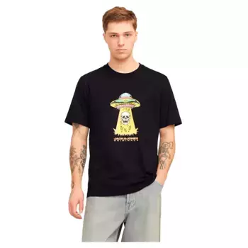 Футболка с коротким рукавом Jack & Jones Anatomy Skull, черный