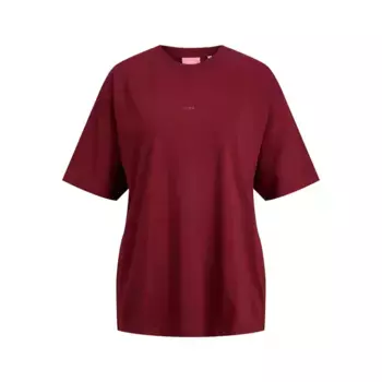 Футболка с коротким рукавом Jack & Jones Andrea Loose Every Logo JJXX, красный