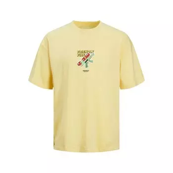 Футболка с коротким рукавом Jack & Jones Blockpop, желтый