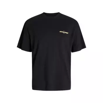 Футболка с коротким рукавом Jack & Jones Bradley Graphic, черный