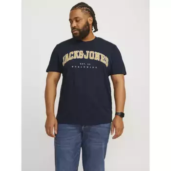 Футболка с коротким рукавом Jack & Jones Caleb Varsity Plus, синий