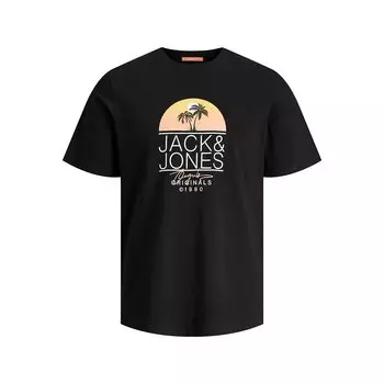 Футболка с коротким рукавом Jack & Jones Casey, черный