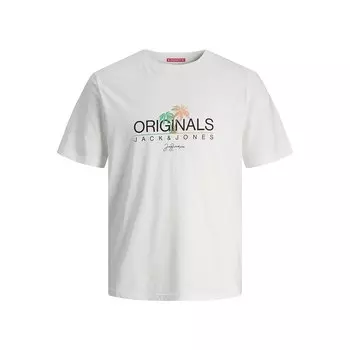 Футболка с коротким рукавом Jack & Jones Casey, белый