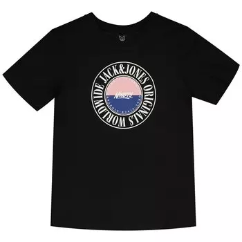 Футболка с коротким рукавом Jack & Jones Cobin, черный