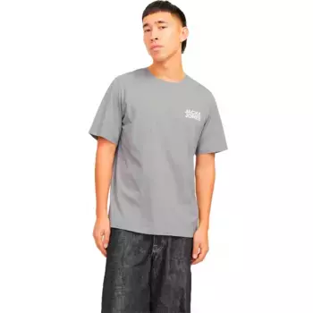 Футболка с коротким рукавом Jack & Jones Corp Logo, серый