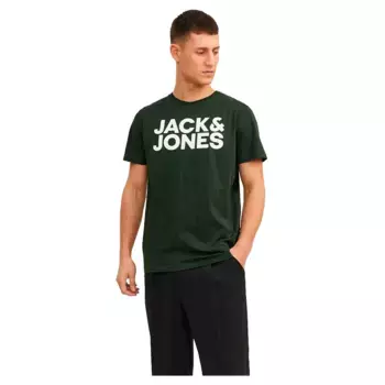 Футболка с коротким рукавом Jack & Jones Corp Logo, зеленый