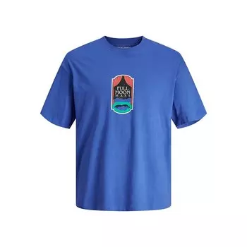 Футболка с коротким рукавом Jack & Jones Delirium, синий