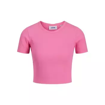 Футболка с коротким рукавом Jack & Jones Florie Str Rib JJXX, розовый