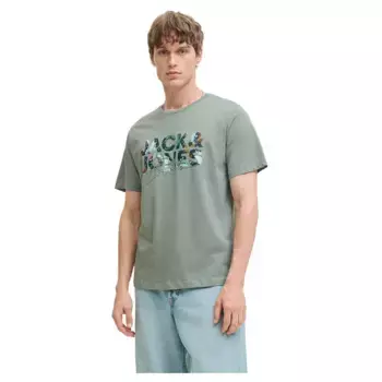 Футболка с коротким рукавом Jack & Jones Geplas, зеленый