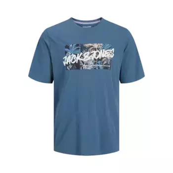 Футболка с коротким рукавом Jack & Jones Hawaii Shape, синий