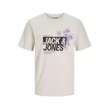 Футболка с коротким рукавом Jack & Jones Jaxon, бежевый