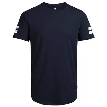 Футболка с коротким рукавом Jack & Jones Jcoboro Crew Neck, синий