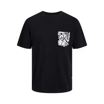 Футболка с коротким рукавом Jack & Jones Lafayette Pocket, черный