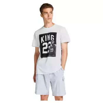 Футболка с коротким рукавом Jack & Jones Legends, белый