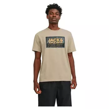 Футболка с коротким рукавом Jack & Jones Logan, бежевый