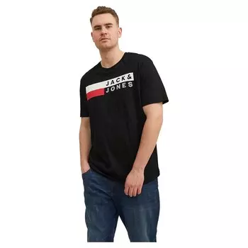 Футболка с коротким рукавом Jack & Jones Logo 2 Colors, черный