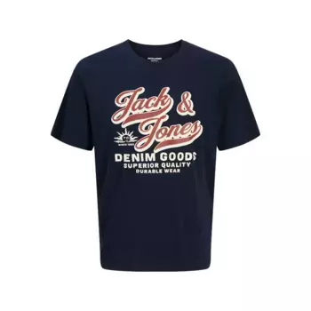 Футболка с коротким рукавом Jack & Jones Logo 2 Col SN, синий