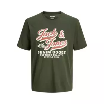 Футболка с коротким рукавом Jack & Jones Logo 2 Col SN, зеленый