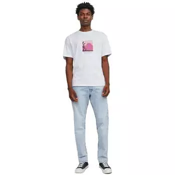 Футболка с коротким рукавом Jack & Jones Lucca Graphic, белый