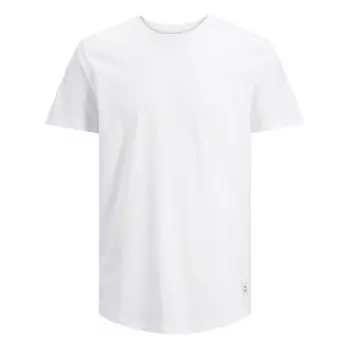 Футболка с коротким рукавом Jack & Jones Noa Crew Neck Regular Fit, белый