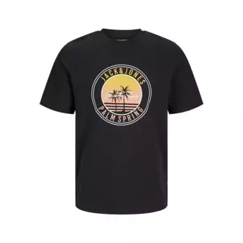 Футболка с коротким рукавом Jack & Jones Palm, черный