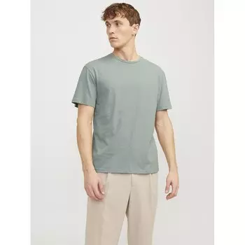 Футболка с коротким рукавом Jack & Jones Soft Linen, зеленый