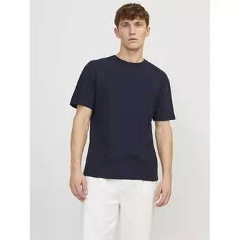 Футболка с коротким рукавом Jack & Jones Soft Linen, синий