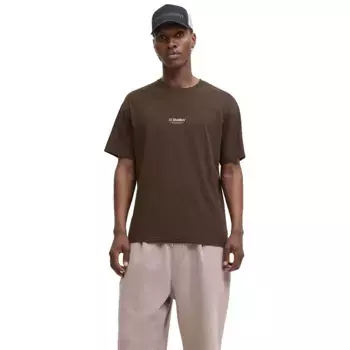 Футболка с коротким рукавом Jack & Jones Soho, коричневый