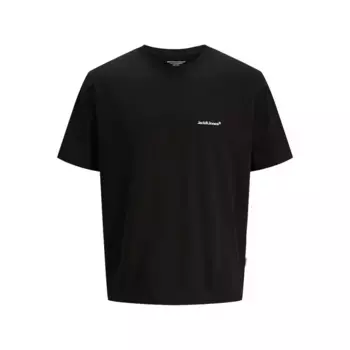 Футболка с коротким рукавом Jack & Jones Split Back, черный