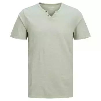 Футболка с коротким рукавом Jack & Jones Split, зеленый