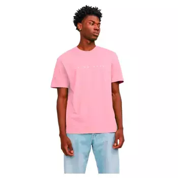 Футболка с коротким рукавом Jack & Jones Star, розовый