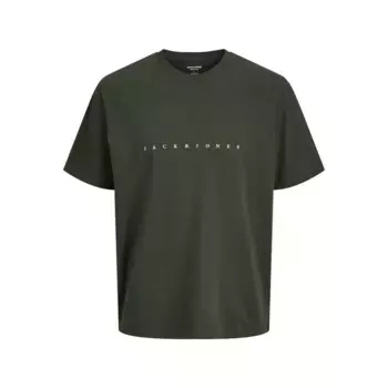Футболка с коротким рукавом Jack & Jones Star Plus Size, зеленый