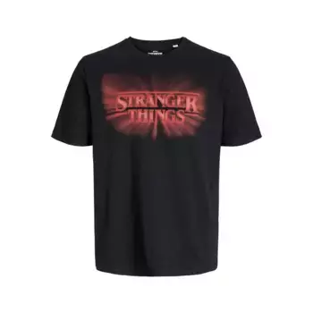 Футболка с коротким рукавом Jack & Jones Stranger, черный