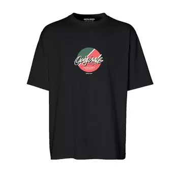 Футболка с коротким рукавом Jack & Jones Tampa 1, черный