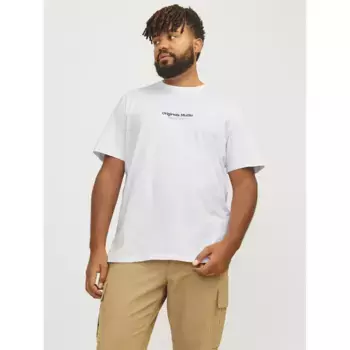 Футболка с коротким рукавом Jack & Jones Vesterbro Plus, белый