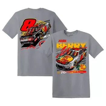 Футболка с коротким рукавом JR Motorsports Official Team Apparel Josh Berry, серый