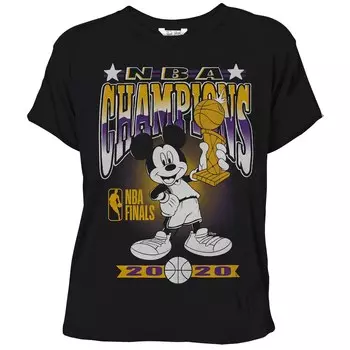 Футболка с коротким рукавом Junk Food Los Angeles Lakers, черный