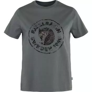 Футболка с коротким рукавом Kanken art logo Fjallraven, цвет basalt