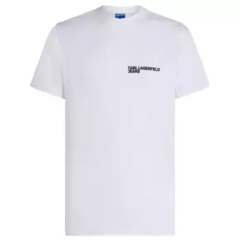 Футболка с коротким рукавом Karl Lagerfeld A1M17003, белый